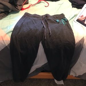 grey jogger sweatpants. size M